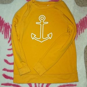 XS Old navy anchor women's crew neck sweatshirt